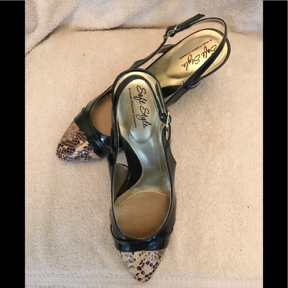 Hush Puppies Co Soft Style Green & Cream Sandal - Picture 7 of 11